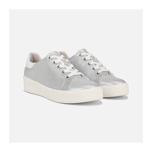Naturalizer Women's Morrison 2.0 Silver Lace Up Sneakers Size 9M